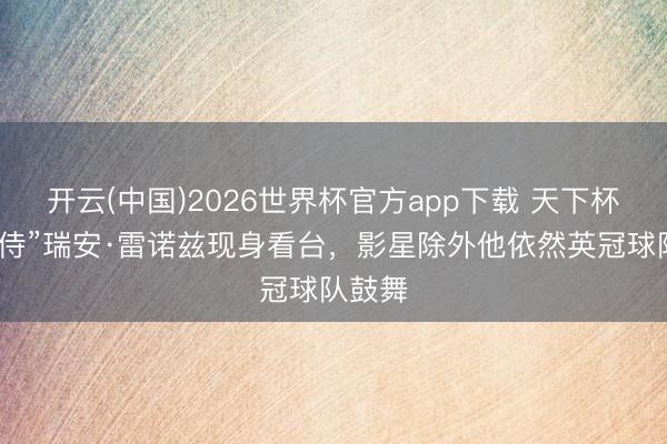 开云(中国)2026世界杯官方app下载 天下杯｜“死侍”瑞安·雷诺兹现身看台，影星除外他依然英冠球队鼓舞